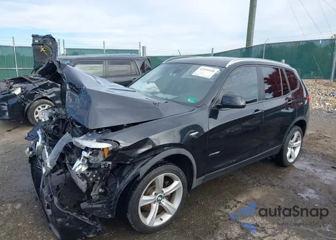 2017 BMW X3 xDrive28I from USA, damaged, VIN 5UXWX9C31H0W75110